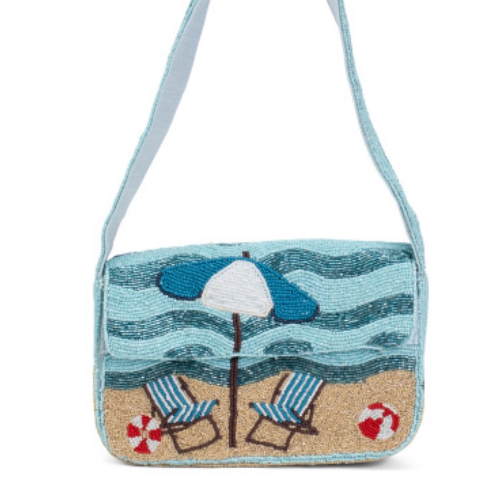 Beach Beaded Bag
